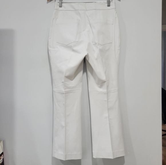 SPANX Silver Lining Polished Kick Flare Pants Classic White Size M - Picture 3 of 10